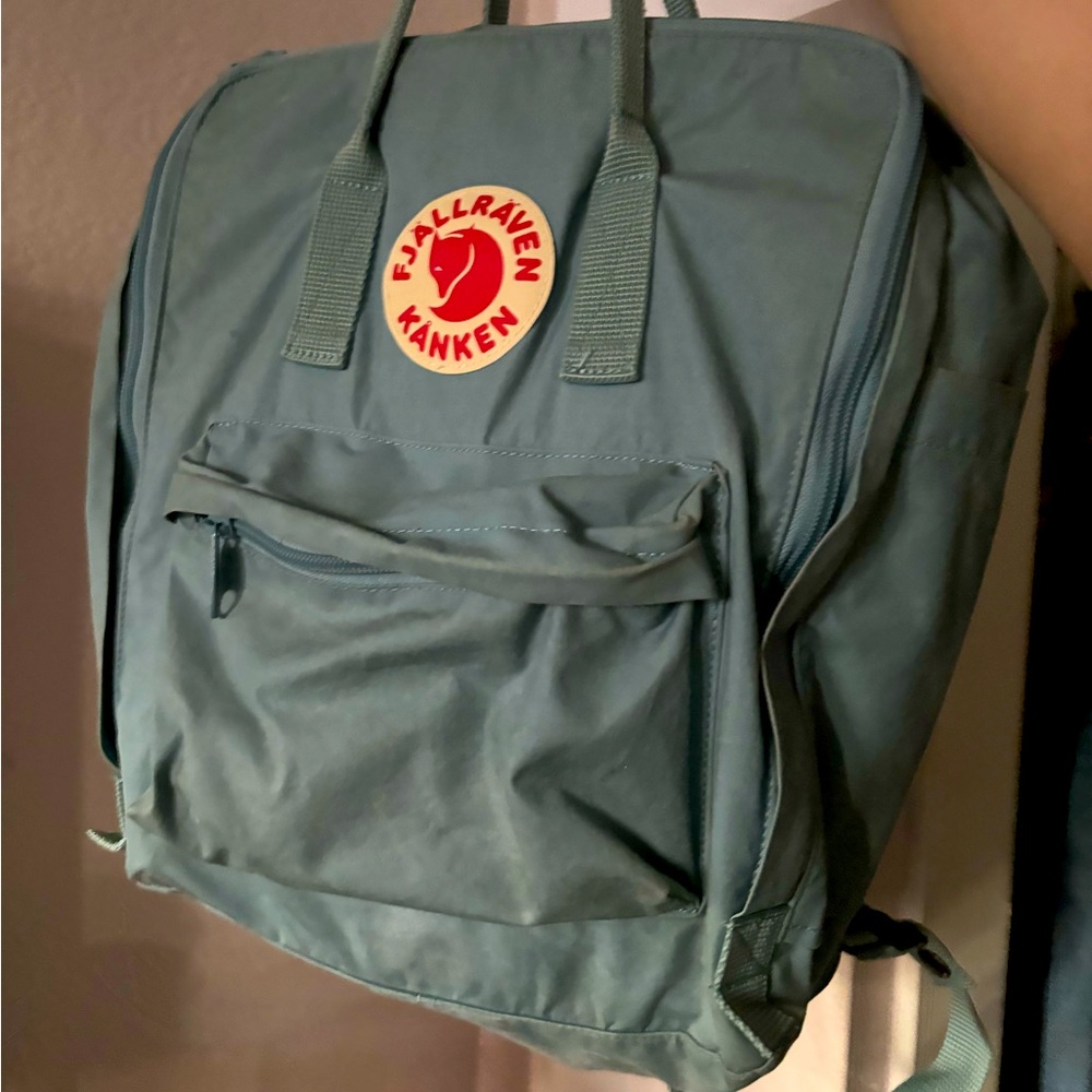 Patch Logo Kanken Water-Resistant Cotton Zipper Convertible Backpack